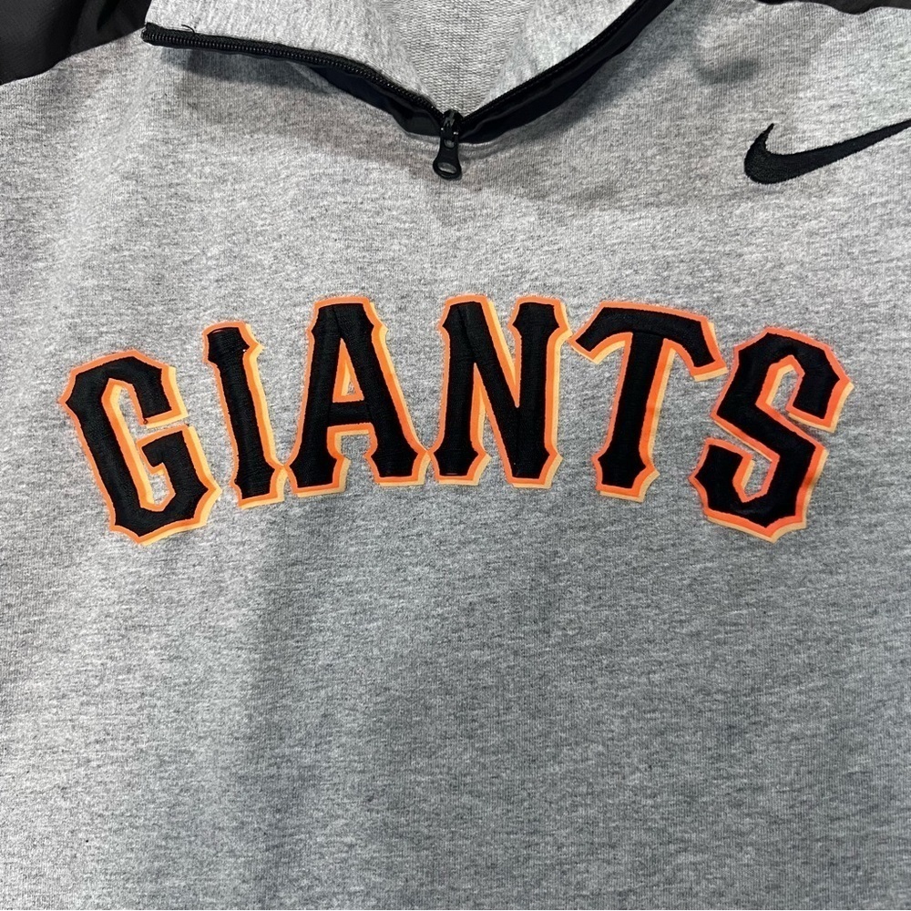 Nike Gray and Black Giants Hoodie - Picture 3 of 7